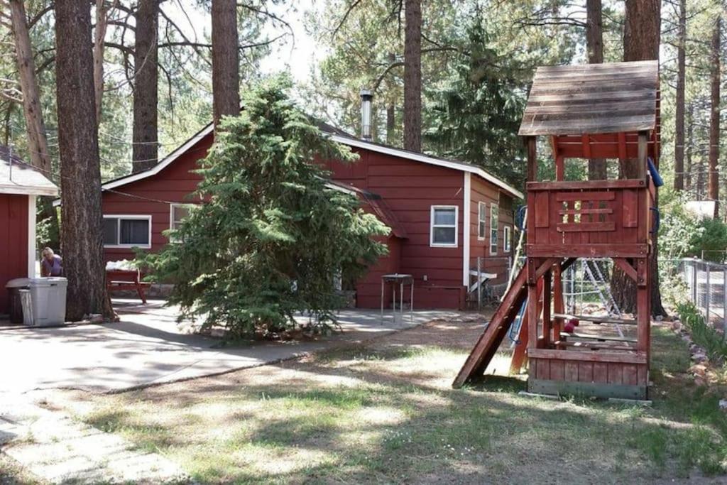 Green Cabin In Big Bear Lake 3 Bdr Pets Friendly บิ๊กแบร์ซิตี้ ภายนอก รูปภาพ